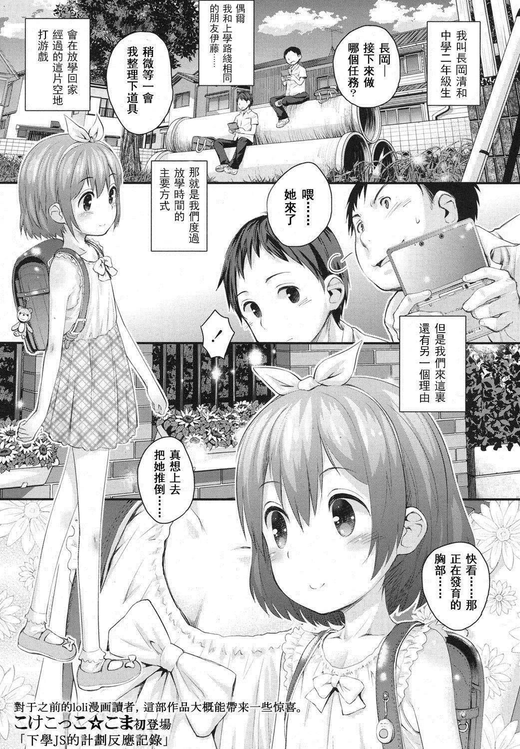 こけこっこ☆こま 下校JSのしくみと反応の记录 COMIC LO 2016年2月号 中国翻訳 DL版
