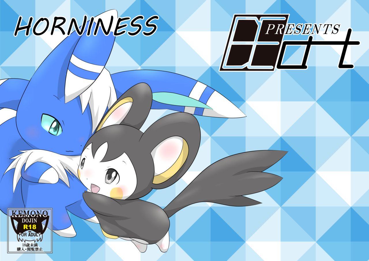 新春けもケット２ 新刊 ニャオニクス♂×エモンガ♀本 HORNINESS pokemon虾皮汉化组