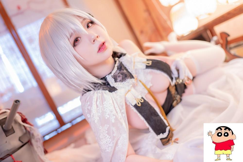 【网搜美腿系列】腿模 袁静《 黑白女仆 》【51P】