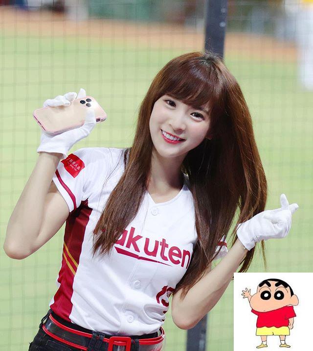 乐天啦啦女神「孟洁 X 菲菲」合体出写真 (20P)