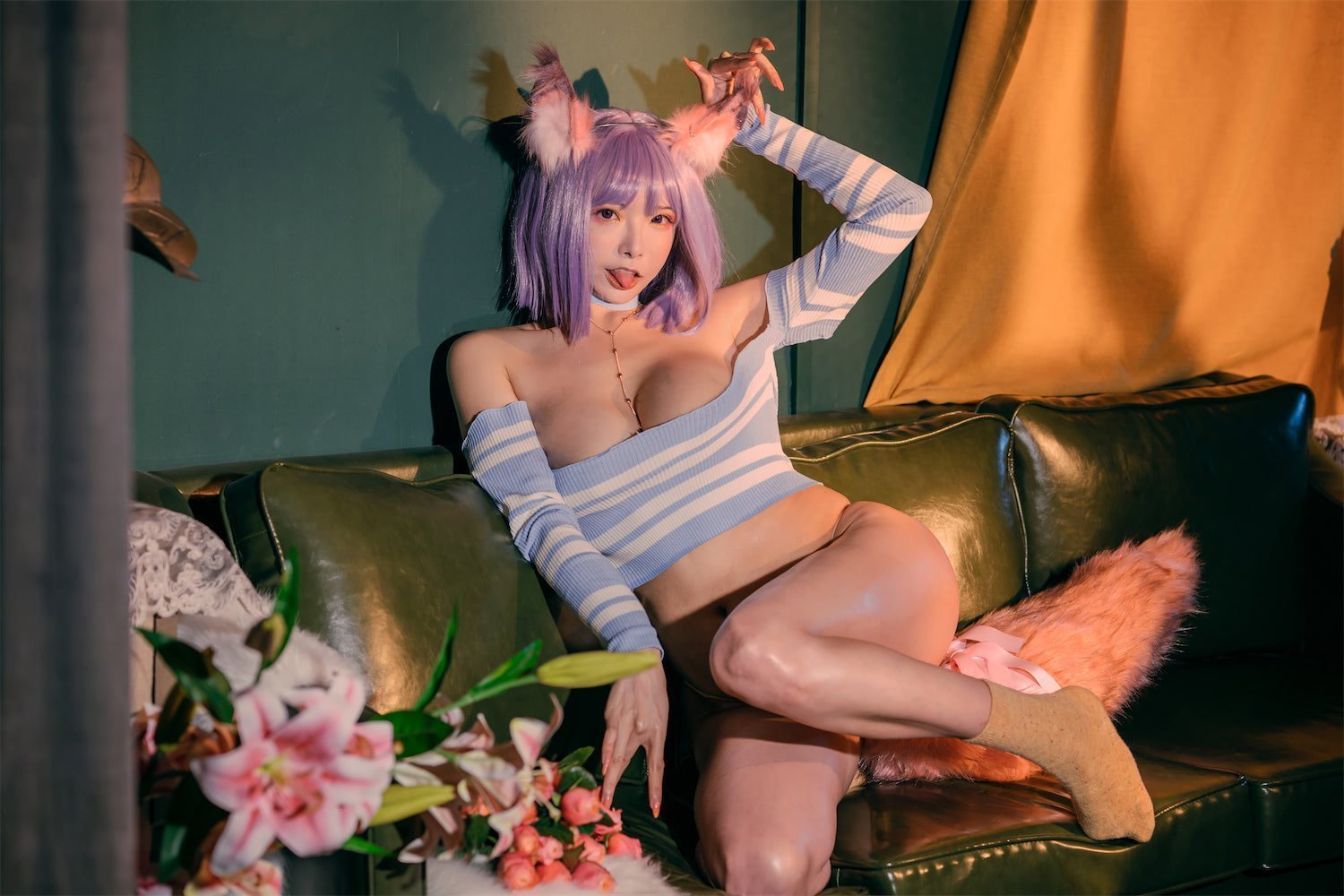 秋和柯基 兽耳娘狐狸