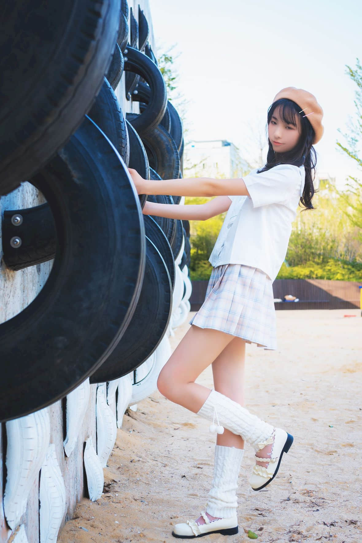 西瓜少女写真 NO002 白云森林短袖无外套