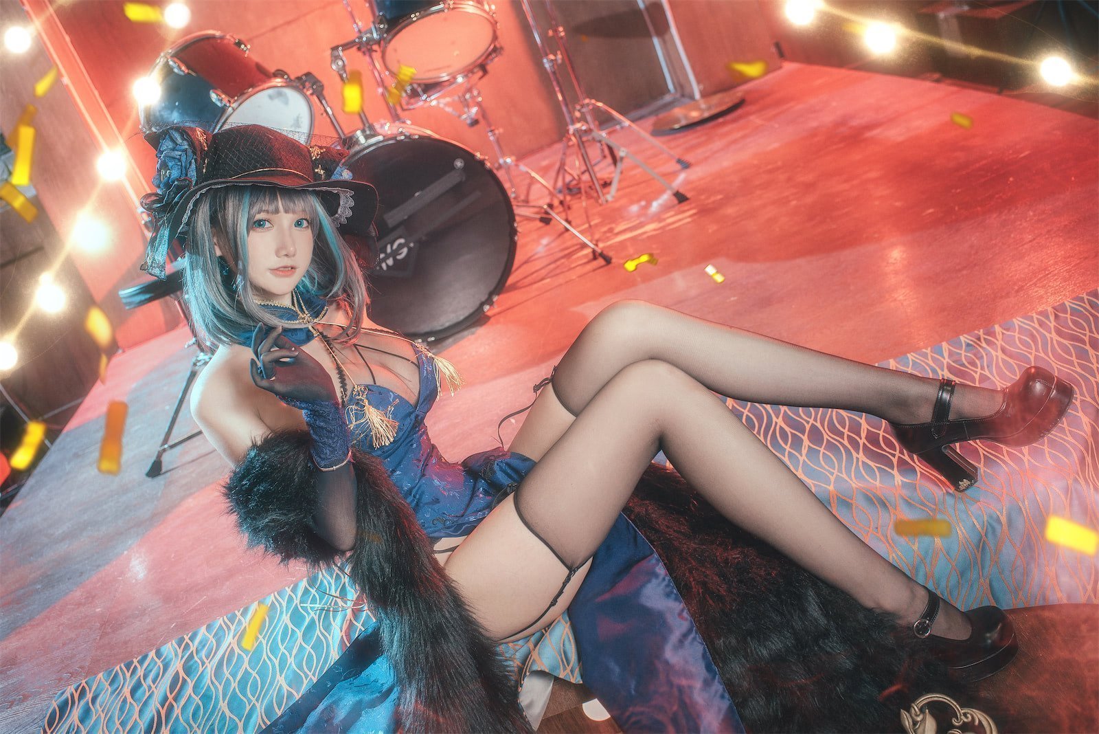 仙九Airi 柴郡旗袍