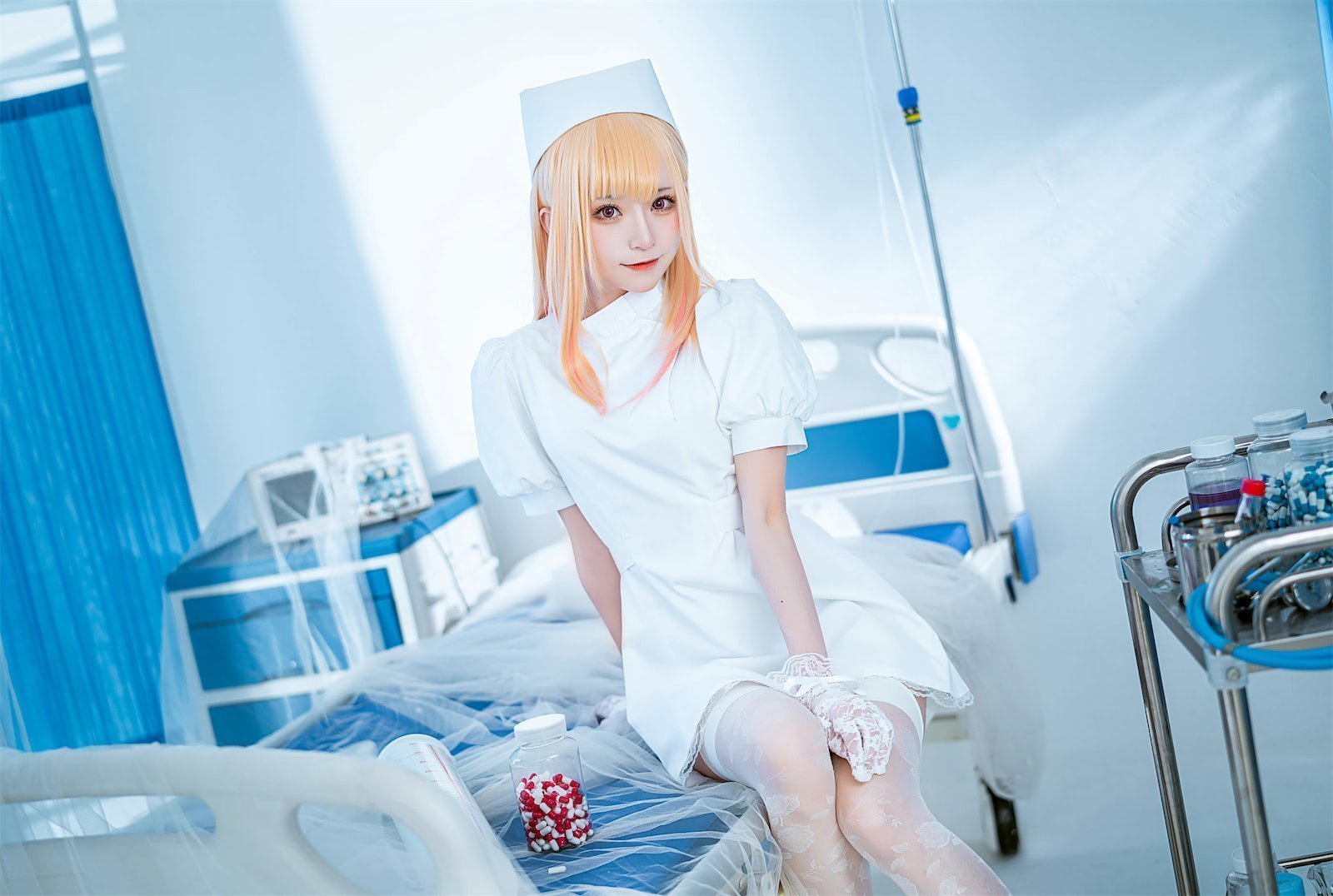 Kitaro绮太郎 喜多川海梦黑白护士