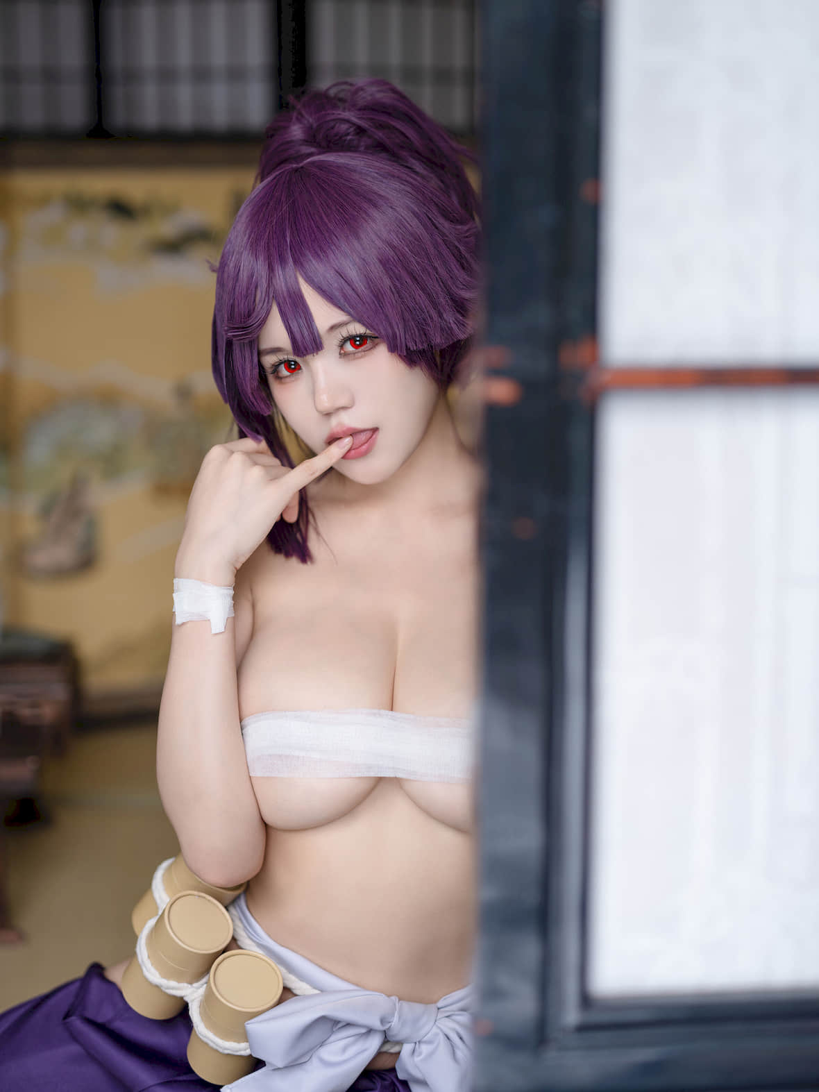 小仓千代w  Yuzuriha 地狱楽 杠