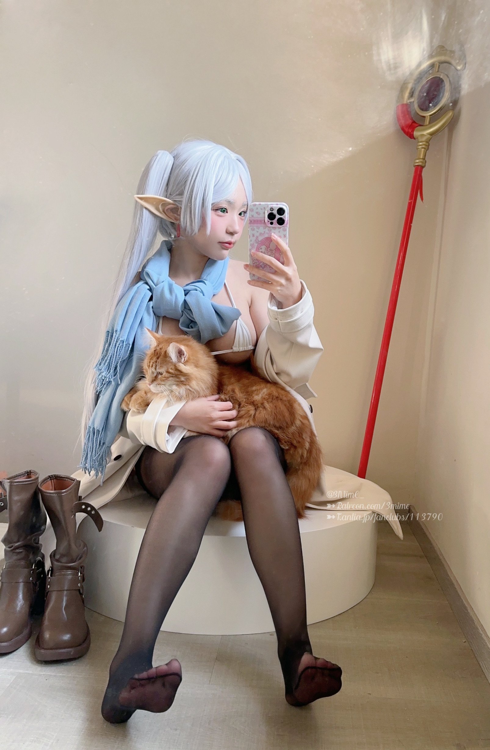 Mime 弥美  芙莉莲自拍