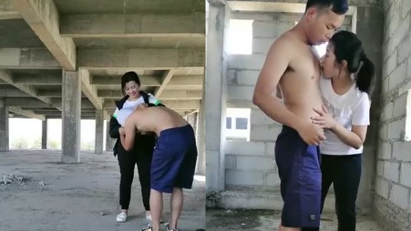 极品美熟妇带眼镜小情人在建工地啪啪