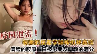 很嫩的反差学妹酷似香港明星林嘉欣