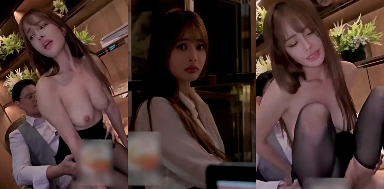 高颜值爆乳秘书勾引老板