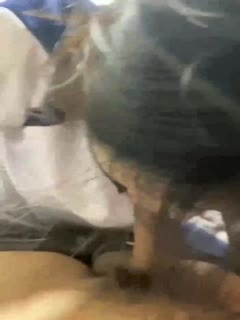 清纯学妹口交，她好像有点不太愿意